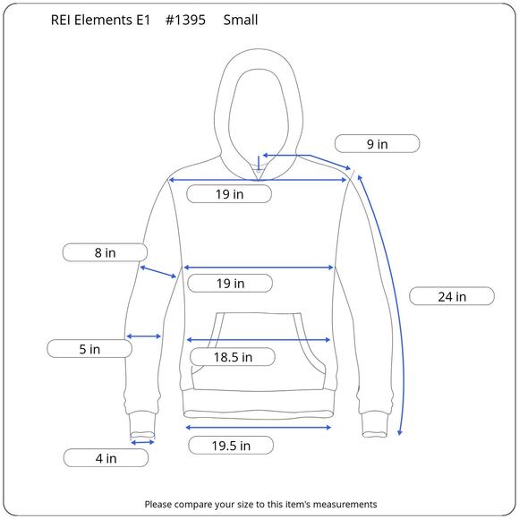 Vintage REI Staff Jacket Women’s Small Microfiber Hooded Windbreaker Travel Blue - Picture 16 of 16